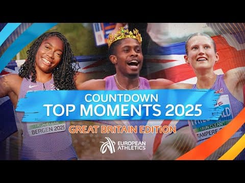 2025 REVIEW 😲| Countdown AMAZING track and field moments 2025 | GBR edition