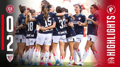 RESUMEN I DUX Logroño 0-2 Athletic Club I Liga F 2025-26 MD29