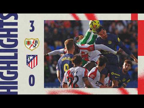 Rayo Vallecano 3-0 Atlético de Madrid | HIGHLIGHTS, LaLiga - MD24