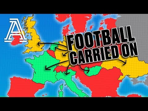 What was football like during WW2?