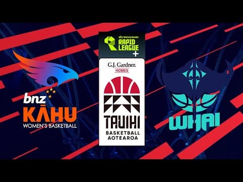 LIVE - Northern Kāhu v Whai | Tauihi Basketball Aotearoa 2025