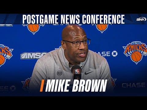 Mike Brown proud of OG Anunoby's defense in Raptors win