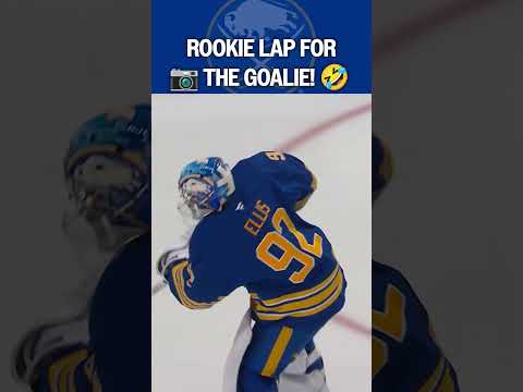 Rookie lap - GOALIE style! 😎😎😎