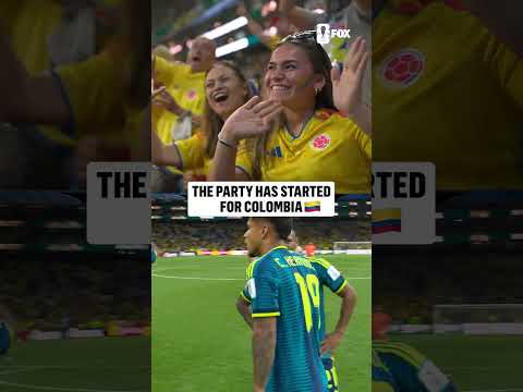 The party is underway 🇨🇴