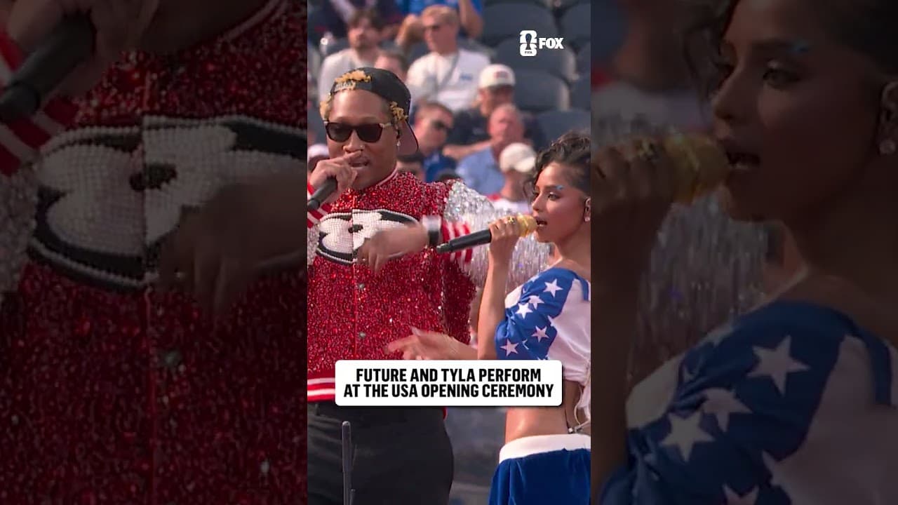 Future and Tyla are getting the party started before the USA takes on Paraguay