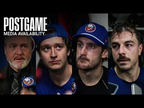 New York Islanders Postgame Availability | NYI at DAL (11/18/25)