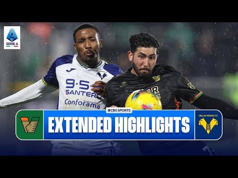 Venezia vs. Hellas Verona: Extended Highlights | Serie A | CBS Sports Golazo