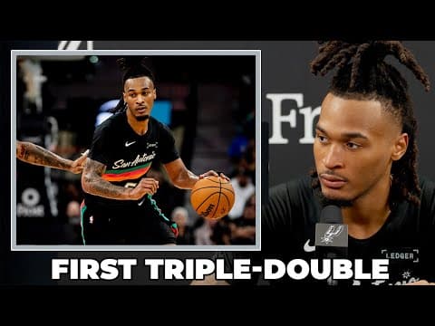 Stephon Castle on First Career Triple-Double