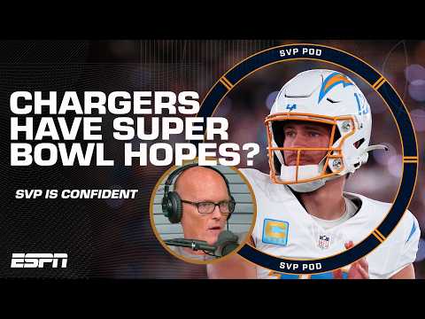 Is THIS the year for the Chargers? 👀 SVP says they're GOOD! | SVPod