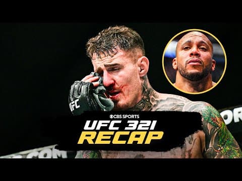 Aspinall-Gane Ruled a No Contest Due to Round 1 Eye Poke, Dern Wins | UFC 321 Recap & What’s Next?