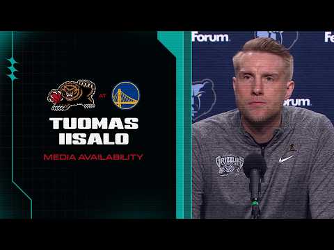 Tuomas Iisalo Press Conference | Grizzlies vs.Warriors