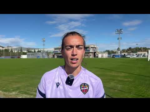 María Gabaldón: "Estamos centradas en el partido contra el FC Badalona Women" | Levante UD