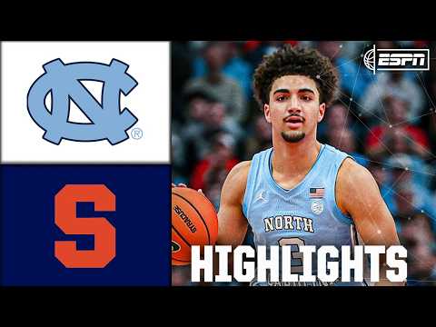 North Carolina Tar Heels vs. Syracuse Orange | Full Game Highlights | ESPN College Basketball