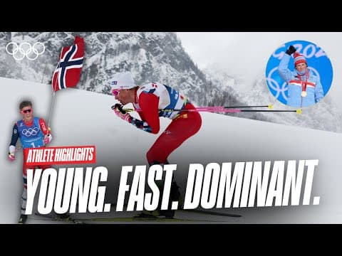 Johannes Høsflot Klæbo: Built for Olympic Greatness🇳🇴🥇 | Athlete Highlights