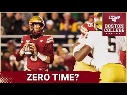 REACTION: Notre Dame was RELENTLESS on defense, shutting down the Boston College offense