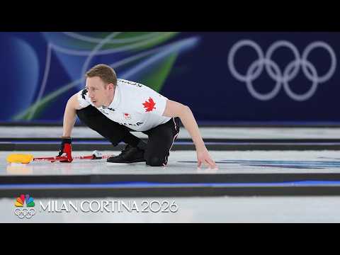 Canada DOMINATES Czechia to claim men's curling victory | Winter Olympics 2026 | NBC Sports