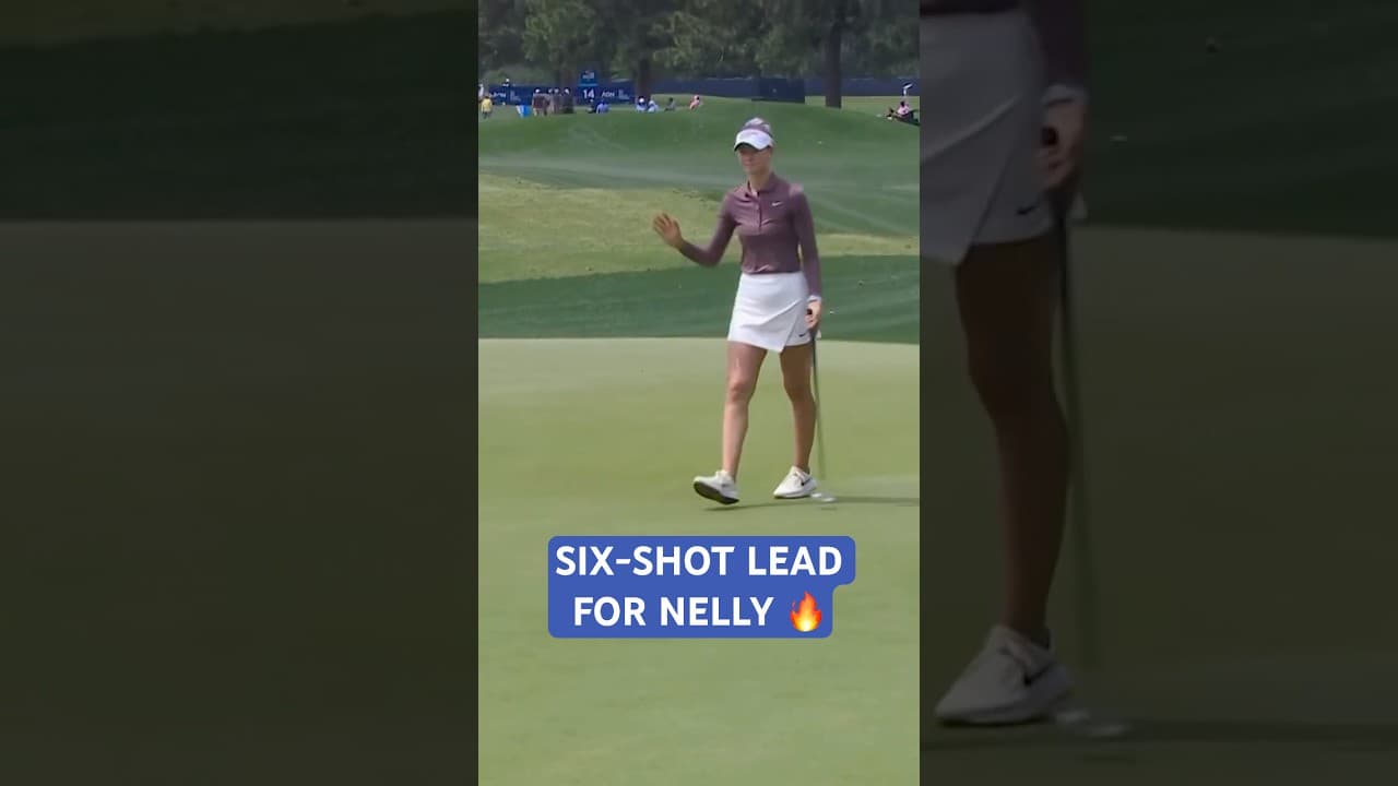 SIX-SHOT LEAD FOR NELLY KORDA ‼️