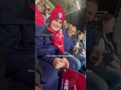 La storia di Giuseppe, un tifoso del Cagliari speciale ❤️💙 #seriea #calcioitaliano #calcioemotivo
