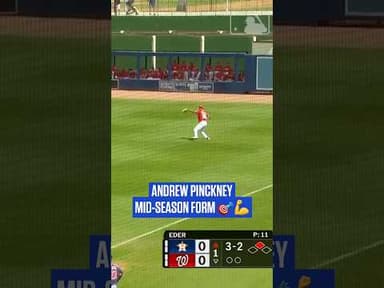 Andrew Pinckney Dart In The FIRST INNING Of Spring 🎯💪