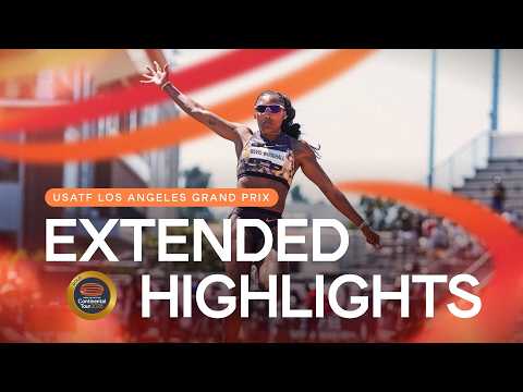 USATF Los Angeles Grand Prix - Extended Highlights | Continental Tour Gold 26