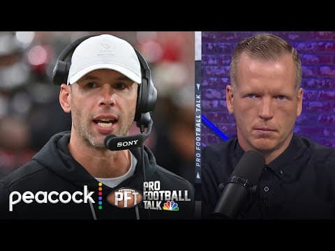 Jonathan Gannon’s interaction with Demercado ‘not a good look’ | Pro Football Talk | NFL on NBC
