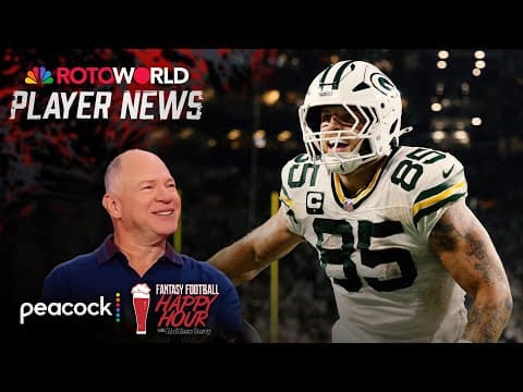 Green Bay Packers' Tucker Kraft is a top five tight end | Fantasy Football Happy Hour | NFL on NBC