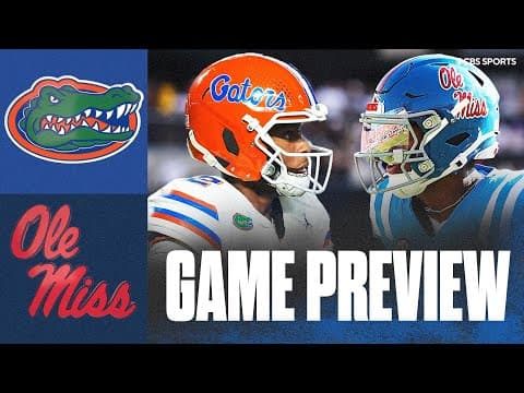 Florida vs No. 6 Ole Miss Game Preview: Predictions and Best Bets | College Football Week 12