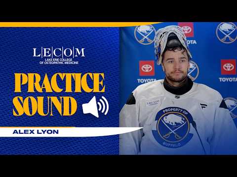 "Have To Stay Ready" | Alex Lyon On Returning After Break | Buffalo Sabres