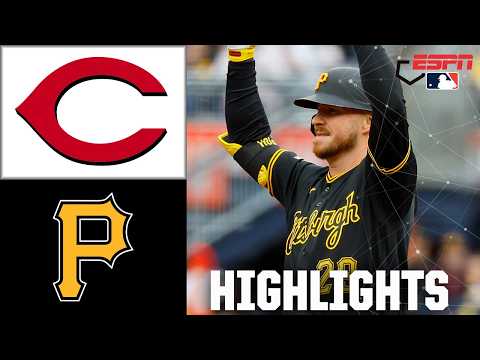 HISTORIC RUN TOTAL 😳 Cincinnati Reds vs. Pittsburgh Pirates | Full Game Highlights | ESPN MLB