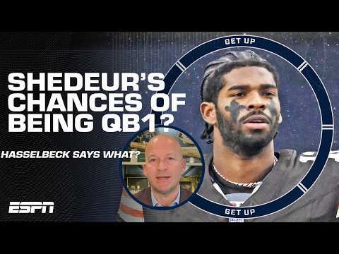 Tim Hasselbeck says no team in the NFL should build around Shedeur Sanders 😬 | Get Up
