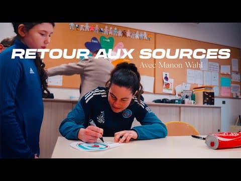 Manon Wahl de retour dans son école primaire à Seltz 🥰🔙