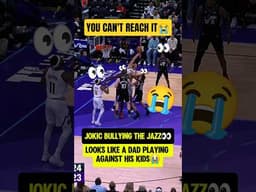 Jokic giving them the BIG BRO treatment😭