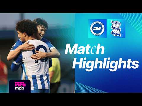HIGHLIGHTS | Brighton v Birmingham City | PL2