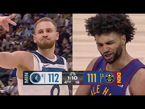 Final 5:50 WILD ENDING Nuggets vs Timberwolves | April 20, 2026