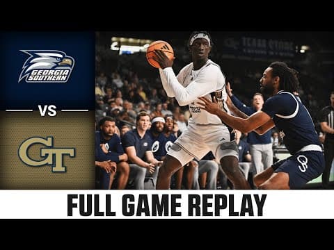 Georgia Southern vs Georgia Tech Full Game Replay | 2025-26 ACC Men's Basketball