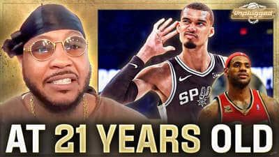 Carmelo Anthony Says Wemby Is EVEN CRAZIER Than Young LeBron — Here's Why