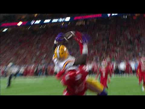 RIDICULOUS CATCH 😱 Trey'Dez Green gets the TD despite pass interference in Texas Bowl | ESPN CFB