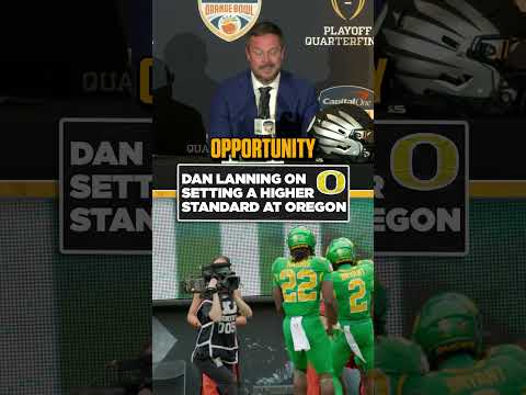 Dan Lanning Explains Oregon’s Player-Driven Standard 🦆🏈 #CFB #Oregon #orangebowl
