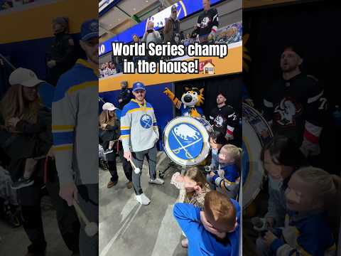 Jonah Heim IN THE HOUSE‼️ #nhl #buffalosabres #MLB