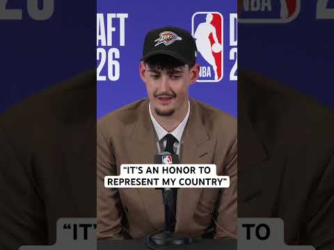 Aday Mara on being the highest drafted player ever from Spain since Ricky Rubio