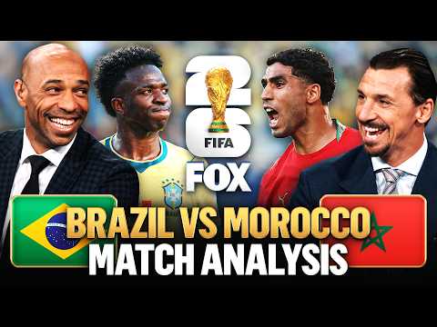 Brazil DRAWS Against Morocco 🚨 Should Brazil be Satisfied? Zlatan, Thierry Henry & more REACT