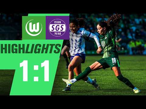 Remis gegen Essen | Highlights | VfL Wolfsburg - SGS Essen