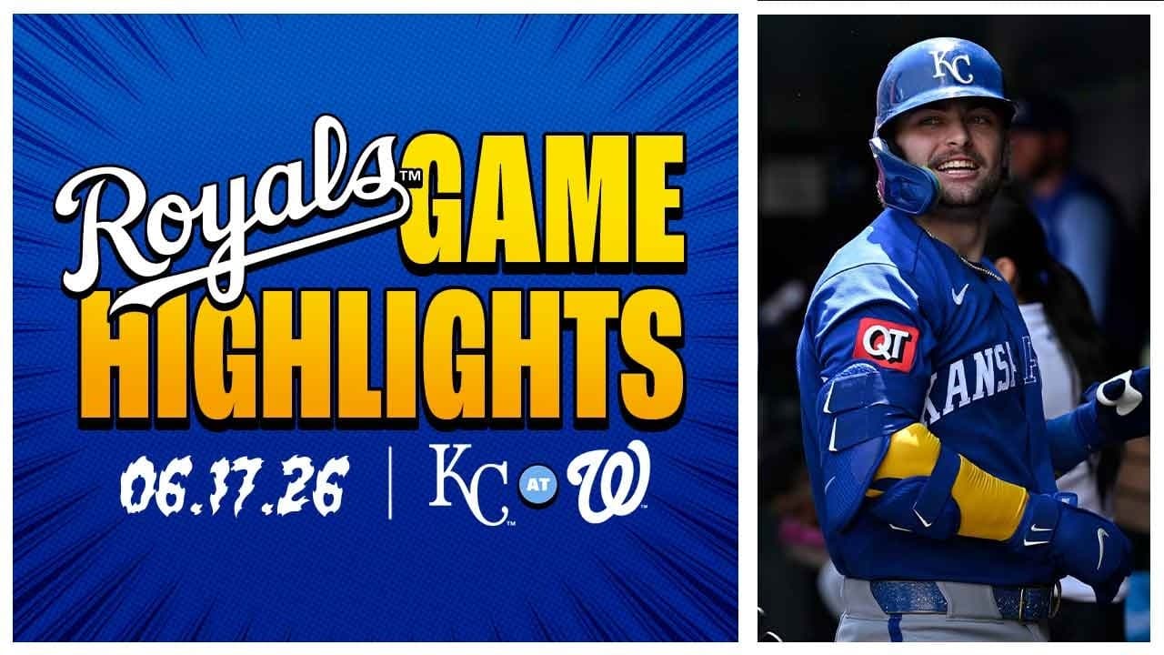 D.C. Dub | Royals vs. Nationals Highlights 6/17/26