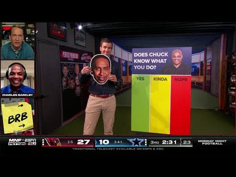 How well does Charles Barkley know his ESPN co-workers? 🤣 | ManningCast