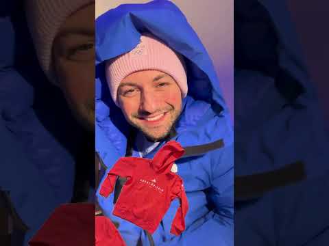 Stylish inside and outside the rink! ⛸️🕴️