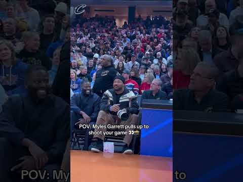 Send us them flicks 95 👀 #mylesgarrett #cavs #cleveland #nba