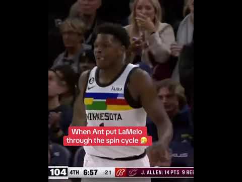 Ant’s move on LaMelo 👀