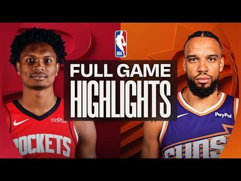ROCKETS at SUNS | FULL GAME HIGHLIGHTS | November 24, 2025