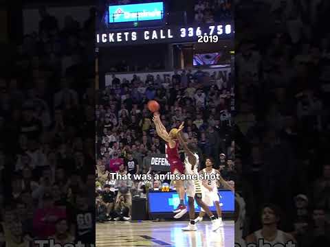 How did he get that off 🤯 #bostoncollege #accbasketball #collegebasketball