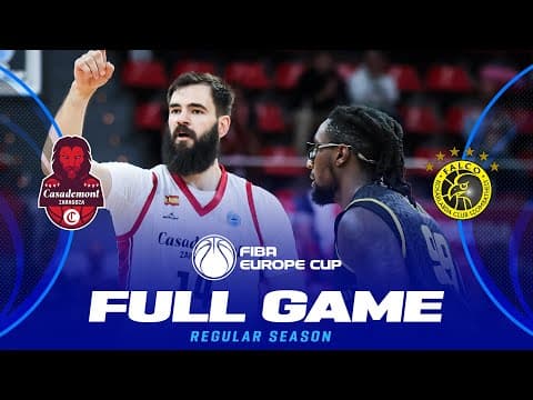 LIVE - Casademont Zaragoza v Falco Vulcano Energia KC Szombathely | FIBA Europe Cup 2025-26